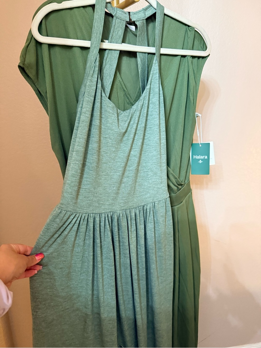 Bundle of two Halara jumpsuits size Large